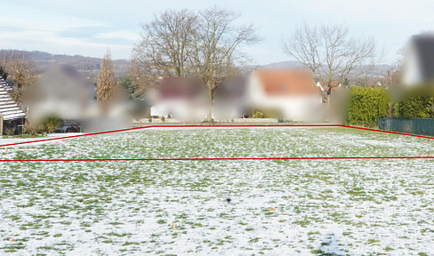 Flexibly buildable plot in the center of the resort of Diestelbruch