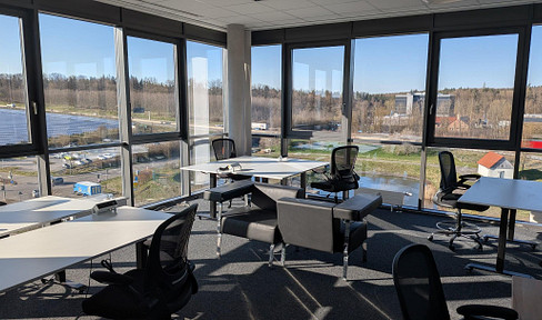 20 office spaces (200-400 square meters) directly on the A8 motorway near Heimsheim, or up to 120 individual offices available.