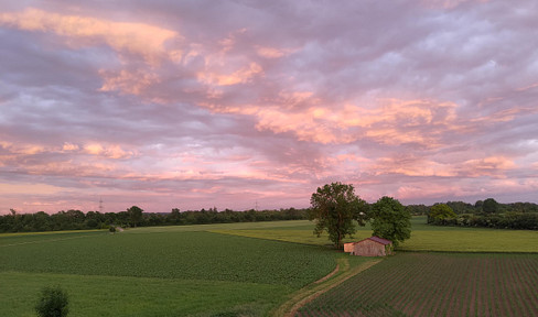 *RESERVED* Refurbished 2-room attic apartment in Langweid - parking space, cellar, EBK - from private owner