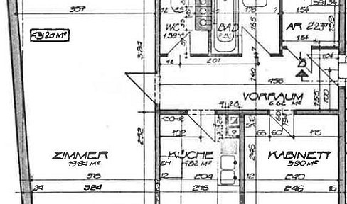 Quiet 2 room apartment in cul-de-sac near Hannovermarkt/Wallensteinplatz