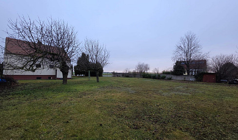 Large plot (approx. 1,465 m²) with old stock & unobstructed view towards Schneeberg