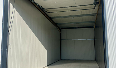 Halle (hall), warehouse, workshop, garage, parking space for boats, yachts, classic cars, and motorhomes: 42-260 m².