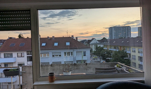 Zentral gelegenes WG-Zimmer mit Balkon in 2-Zimmer-Wohnung – Innenstadt-West, Karlsruhe