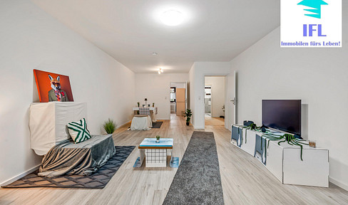 Erstbezug! Frisch sanierte 2,5- Zimmer, Küche, Bad Wohnung in ruhiger Lage von Altrip mit Balkon