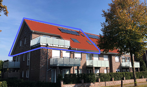 Urban living with a large roof terrace - modern 3-room apartment in OL-Osternburg