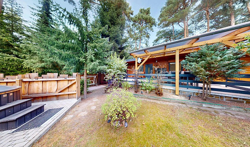 Private retreat in the countryside: renovated wooden house with top features