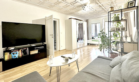 300m to the subway, furnished, loggia, modern, bright, commission-free, private