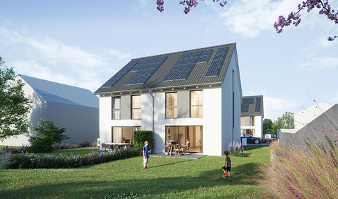 Förderfähige Neubau-Doppelhaushälfte inkl. Keller in schönster Lage von Haueneberstein (QNG)