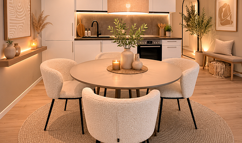 *NEW CONSTRUCTION* Charming 2-room apartment with balcony, fitted kitchen, and parking space - Apartment 4.11.