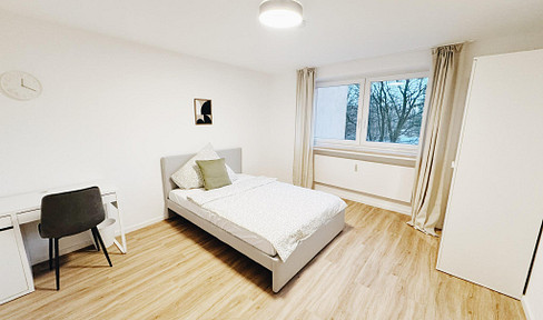 Sanierte 4er WG (Zimmerweise Vermietung / hochwertig möbliert)