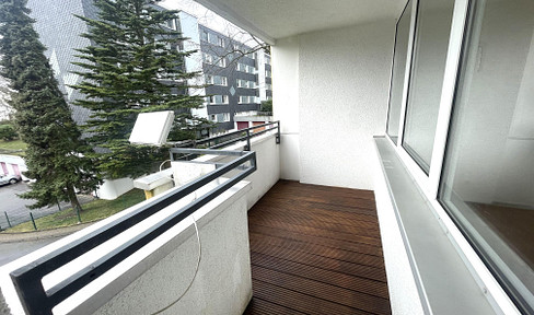 **Freshly renovated 2.5-room apartment with balcony, elevator and modern bathroom**