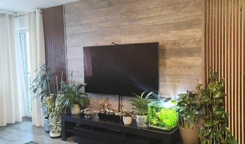 Fully furnished 2-room apartment from private owner on the 3rd floor with balcony, Nuremberg-Röthenbach for long-term rent