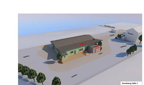 Versatile commercial hall (approx. 93 m²) with roller shutter door - flexible use