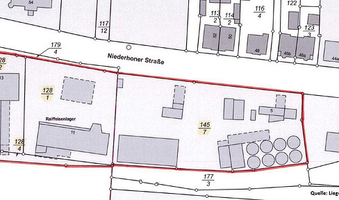 Attractive plot without existing buildings - directly on the B249 in Eschwege