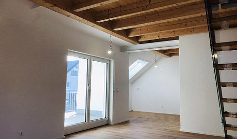 Exclusive maisonette - newly built apartment - modern open plan design in Horb a.N.