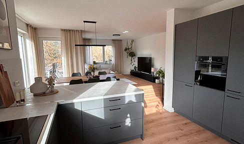Lichtdurchflutete, großzügige und barrierefreie OG - Neubauwohnung, einfach zum Wohlfühlen