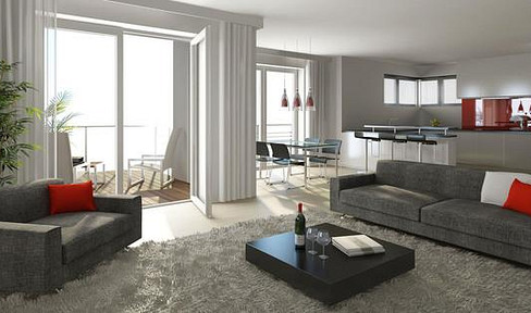 Hochwertige - Barrierefreie OG - Neubauwohnung, hell, offen gestaltet zum Wohlfühlen