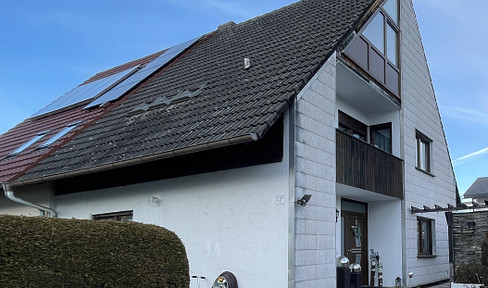 Semi-detached house with a large garden and potential for renovation in the musicians' district of Geretsried.