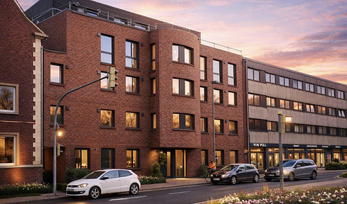 4 room apartment centrally located in Emden in the Pagodenhöfe