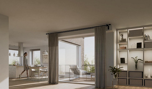 !Price reduction! New build penthouse with 2 roof terraces in the Pagodenhöfe