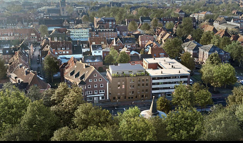 First floor apartment 3 rooms in the Pagodenhöfe in Emden First occupancy!!!!