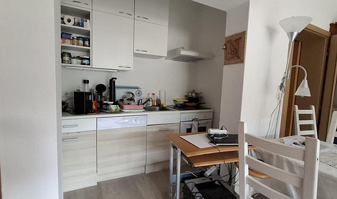 Bright apartment for single people