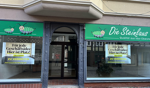 Hann. Münden Burgstraße, store with large shop window front