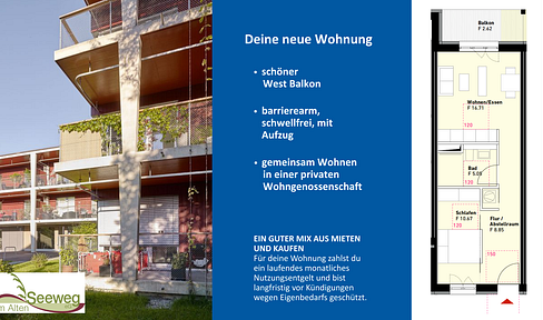 Vibrant living on Alter Seeweg - private housing cooperative