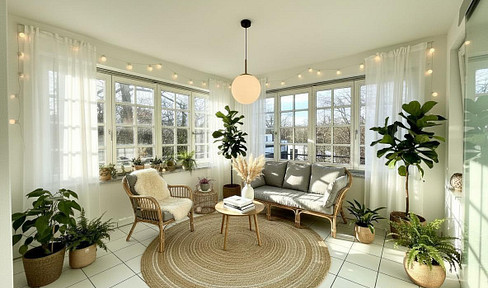 ** freshly renovated 2.5-room apartment in the villa district | underfloor heating | winter garden & underground garage