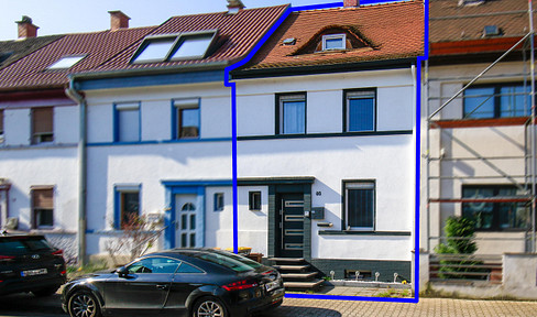 Modernes Familienidyll: möbliertes&renoviertes Reihenhaus mit Garten und viel Platz für Ihre Träume