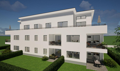 LOTS OF SPACE, LOTS OF LIGHT! 4-room new build first occupancy with balcony - KfW-40 QNG / family-friendly