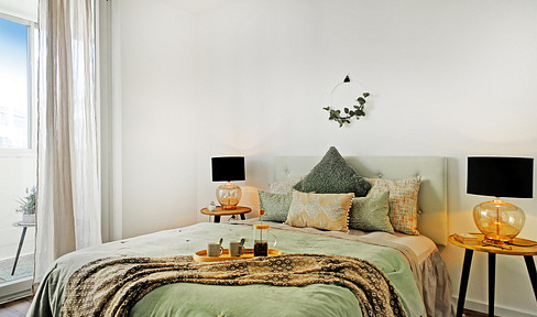 Private sale - ready-to-move-in, completely renovated 3-room apartment