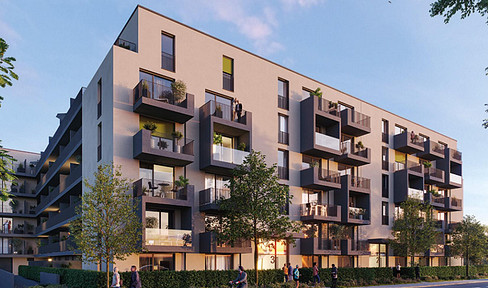 Investment in a top location: apartment with modern kitchen and parking space