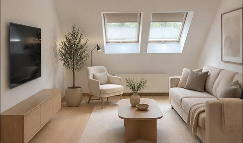 Helle 2-Zimmer Dachgeschosswohnung in Großenseebach mit großem Balkon - BITTE KEINE MAKLERANFRAGEN