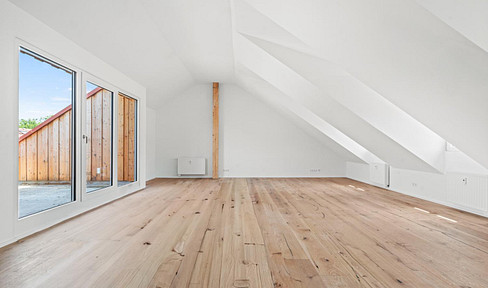 Refurbished top floor apartment in the heart of Radolfzell - efficient, stylish and charming