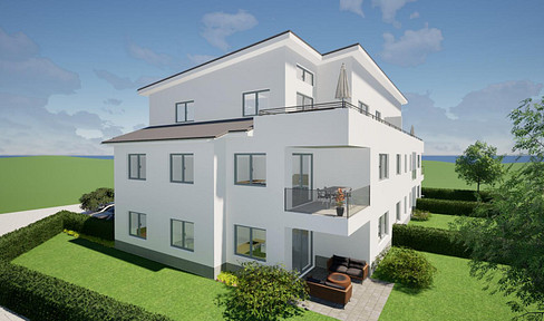 Penthouse Erstbezug mit Süd-Dachterrasse | KfW 40 QNG | 4 Zimmer