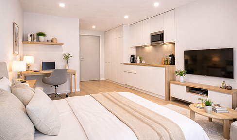 Furnished business apartment in Frankfurt-Gallus - Comfortable, central, flexible