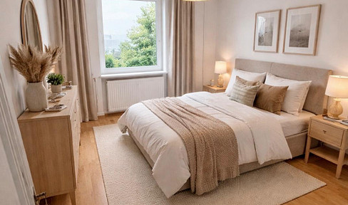 Location Location Location!!! Completely renovated, vacant 2-room apartment in the Paulusviertel