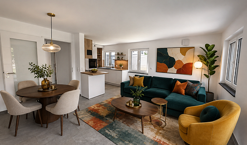 High-quality, newly built semi-detached house – energy-efficient living and ready to move in immediately.