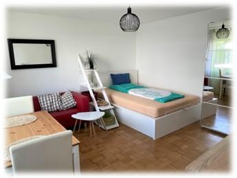 Möbliertes 1-Zimmer Appartement in Feuerbach