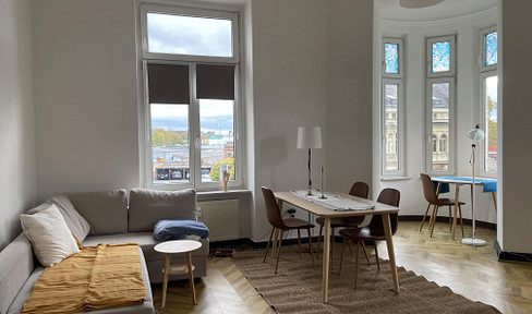 Furnished dream apartment in prestigious old building for rent