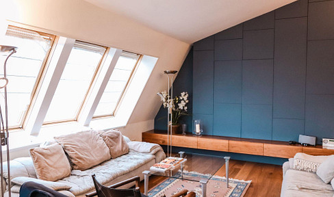 Top floor project: Blank with positive preliminary building application - 60m² extension area!