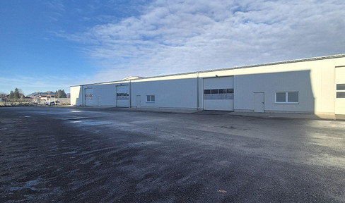 Heated hall space for rent in Neuötting!