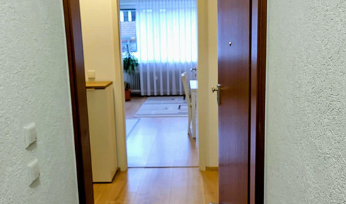 Bright 2-room apartment in KA-Waldstadt
