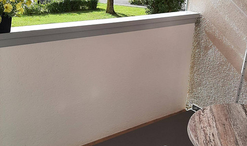 Wonderfully large and bright 2-room apartment with loggia and views of the countryside