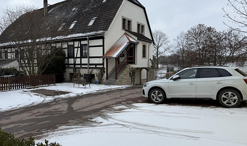 Living in the country in a beautiful half-timbered house