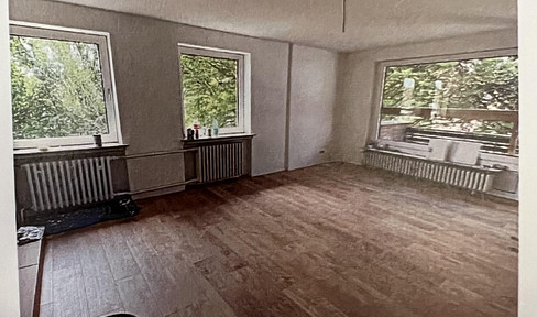 2-room apartment with balcony in Eldagsen center