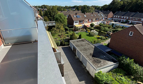 Modernized 3-room condominium with south-west-facing balcony & garage in Lünen-Altlünen