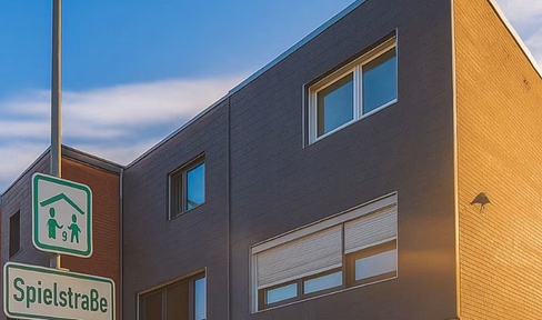 End terraced house in a quiet location with a view of the countryside in Jüchen Hochneukirch