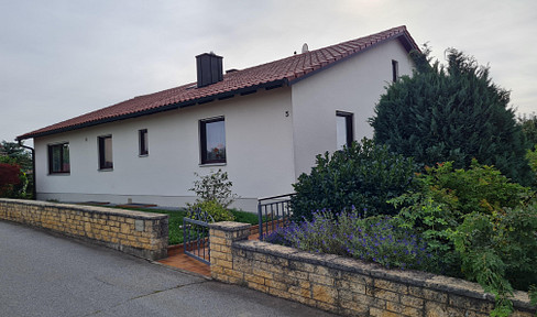 Living, living, working in a bright, well-kept detached house